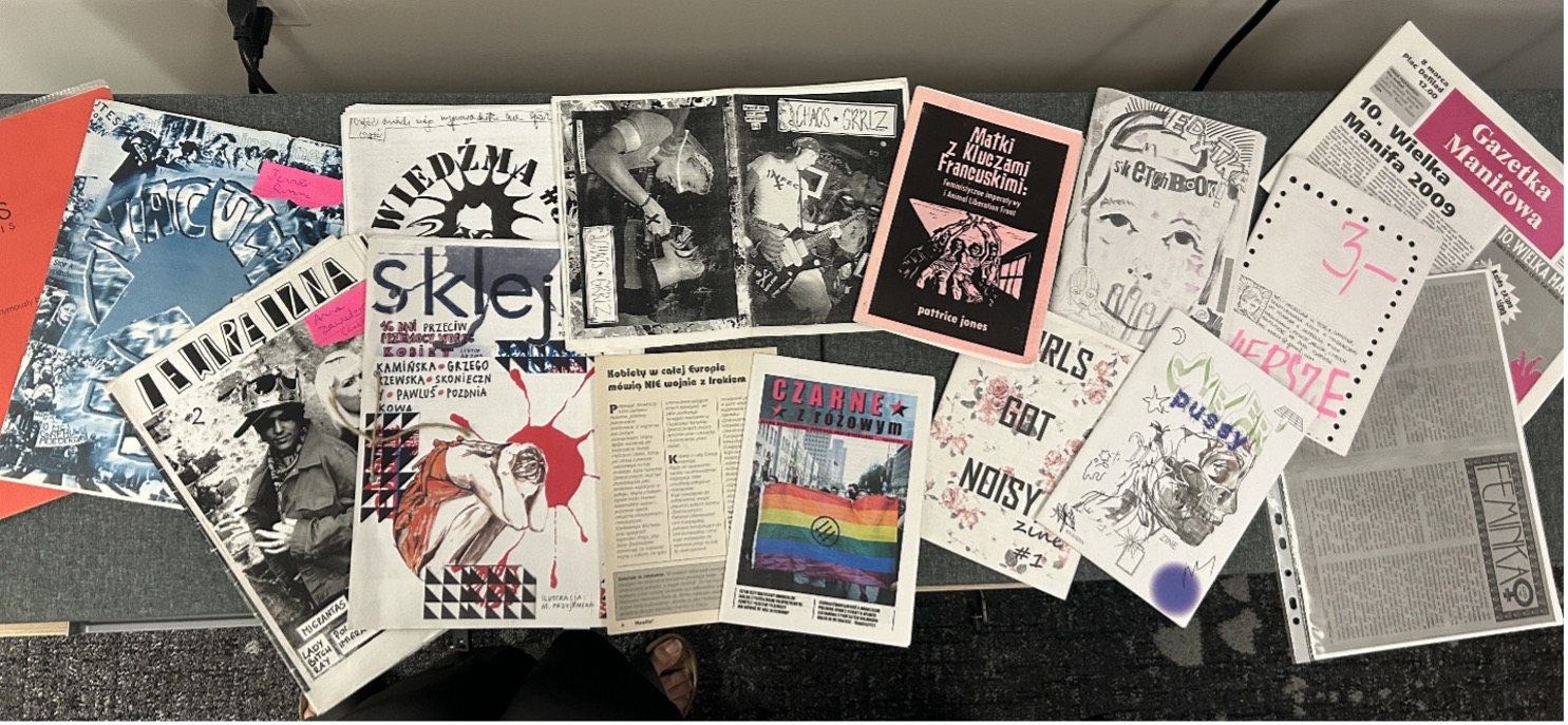 What is the importance of these zines? A Place-Based analysis of Queer and (Anarcha)-Feminist Materials